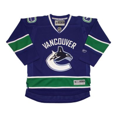 vancouver canucks kids jersey