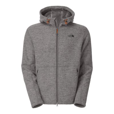 north face wool hoodie