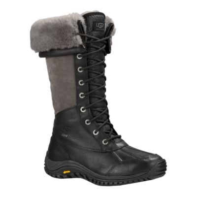 UGG Women's Adirondack Tall Winter Boots Black Sport Chek