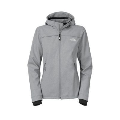 north face soft shell hooded jacket