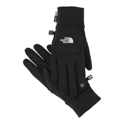 black north face etip gloves