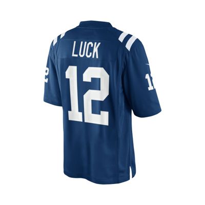 blue football jersey