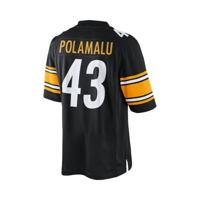 pittsburgh steelers all black jersey