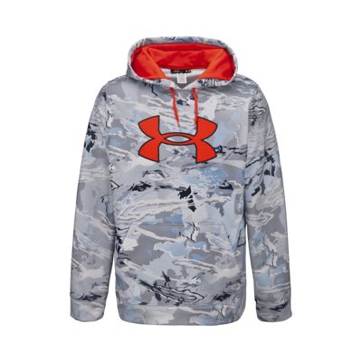 under armour camo hoodie big logo