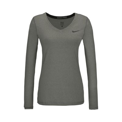 nike long sleeve v neck womens