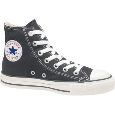 black and white hi converse