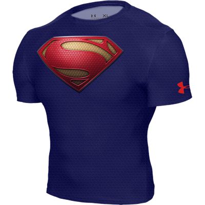 under armour t shirt superman