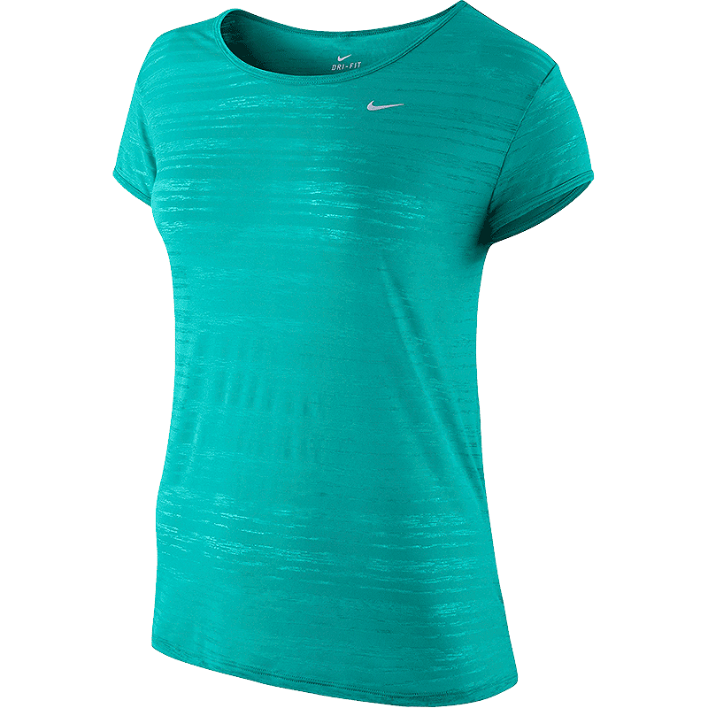 Nike Run Dri-FIT™ Touch Breeze Stripe Women's Short Sleeve Top | Sport Chek