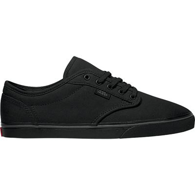 Atwood Low Canvas Skate Shoes - Black 