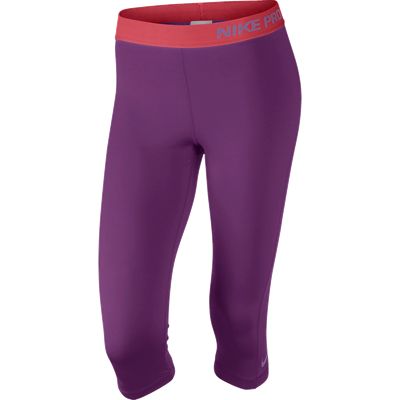 purple nike compression pants