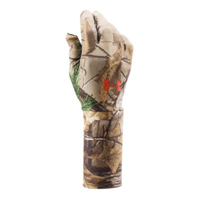 under armour men's coldgear camo liner gloves