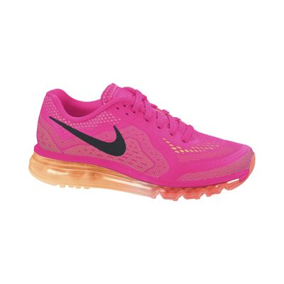 pink orange and black air max