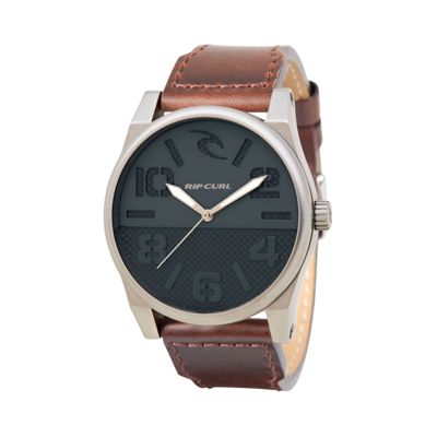 rip curl leather watch