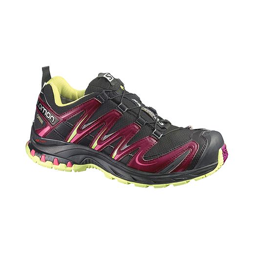 Salomon Women's XA Pro 3D Ultra 3 Trail Running Shoes - Black/Purple/Lime Green | Sport Chek