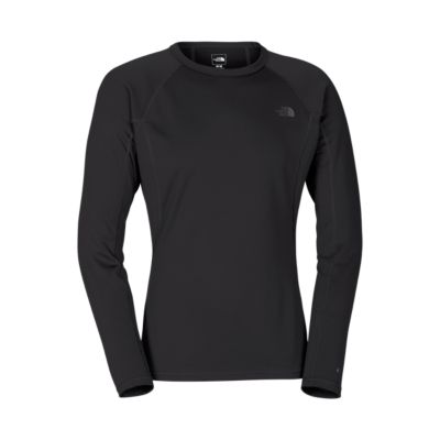 north face warm crew neck top