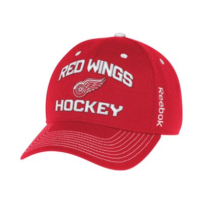 Detroit Red Wings Locker Room Flex Cap 