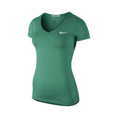 nike v neck shirt womens