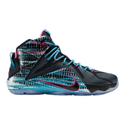 lebron blue and pink shoes