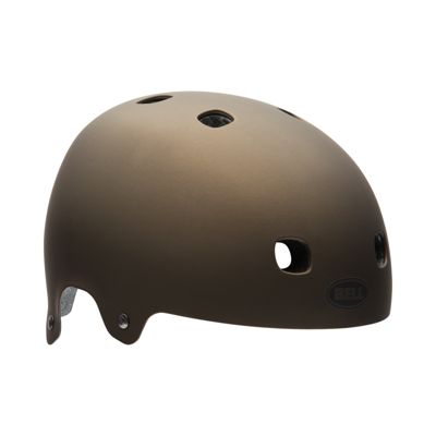 metallic bike helmet