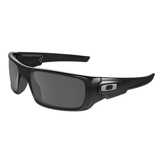 Oakley Crankshaft Sunglasses - Polished Black with Black Iridium Lenses |  Sport Chek