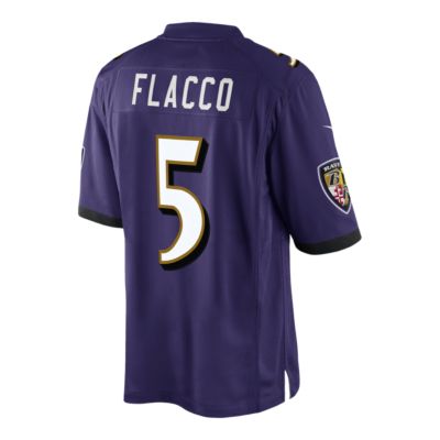 joe flacco stitched jersey