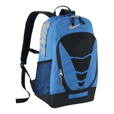 nike max air backpack blue and green