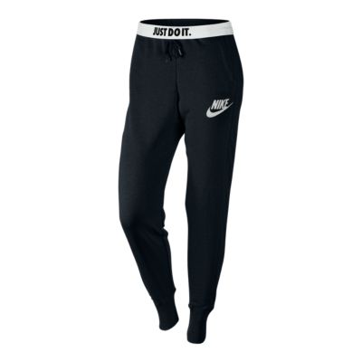 nike rally joggers black