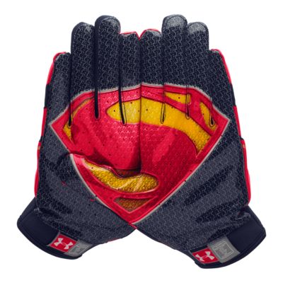 superman under armour gloves