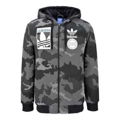 sherpa hoodie adidas