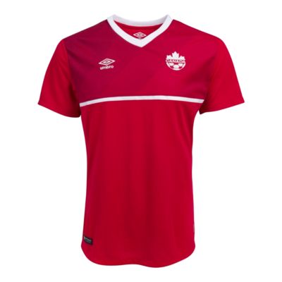 Canada Soccer Toddler Home Jersey - Red 