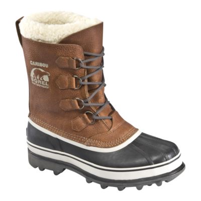 sorel men's caribou waterproof winter boots