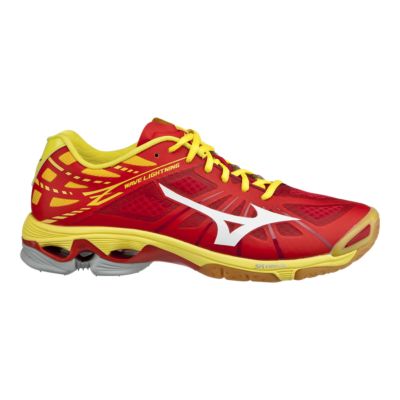 mizuno wave lightning z red