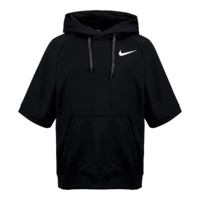 short sleeve dri fit hoodie