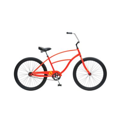 orange cruiser bike