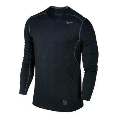 nike pro hypercool men's long sleeve baseball top