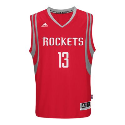 men's houston rockets james harden adidas black alternate replica jersey