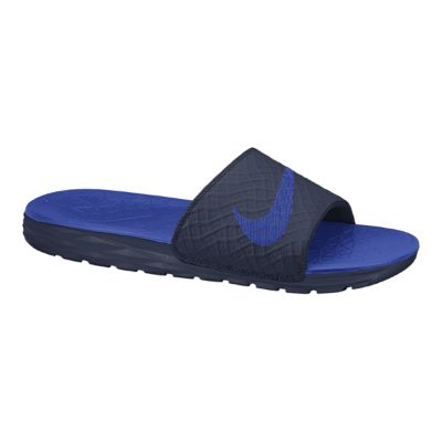 nike benassi solarsoft slide flip flops