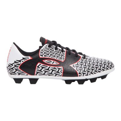 all white under armour soccer cleats