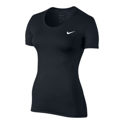 nike pro short sleeve top