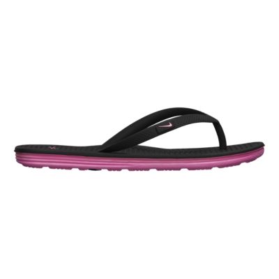 ladies nike solarsoft flip flops