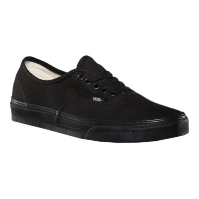 black vans shoes size 1