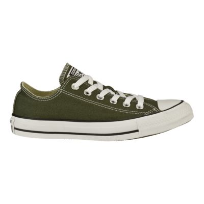 converse military green shoes