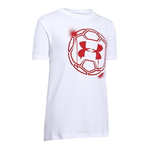 Corrección Rebaño puerta Under Armour Boys' Soccer Challenger Ball T Shirt | Sport Chek