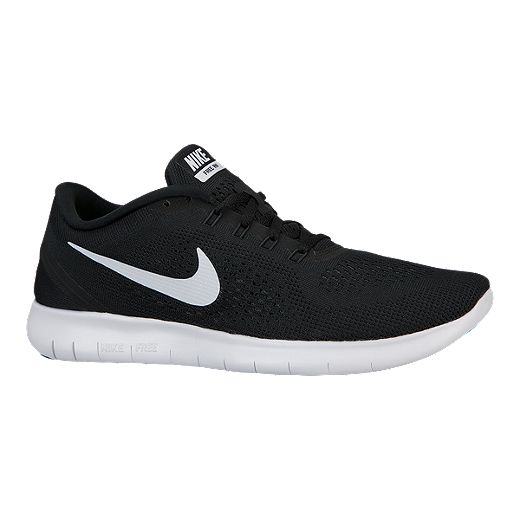Veronderstelling Dij vijver Nike Men's Free RN 2016 Running Shoes - Black/White | Sport Chek