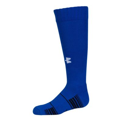 Under Armour Junior Over the Calf Socks Royal Blue Sport Chek