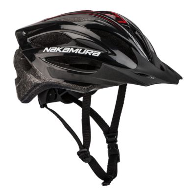 Nakamura Speed 1 Bike Helmet - Black/Red | Sport Chek