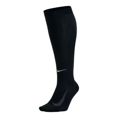 elite compression over the calf running