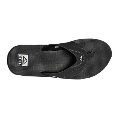 mens black reef sandals