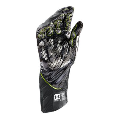 ua highlight football gloves