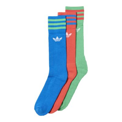 adidas solid crew socks 3 pairs